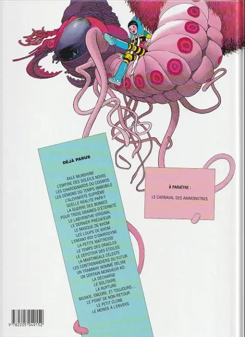 Verso de l'album Le Vagabond des Limbes Tome 11 Le masque de Kohm