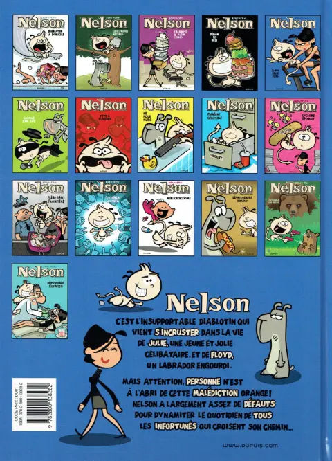Verso de l'album Nelson Tome 5 Super casse-pieds