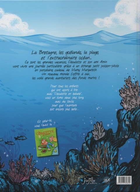 Verso de l'album Ciboulette Tome 2 Ciboulette et le poisson-pilote