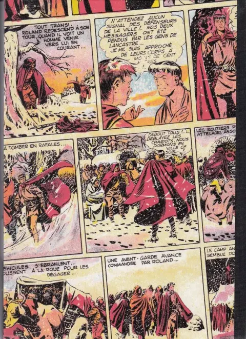 Verso de l'album Roland Prince des bois Intégrale Volume 1