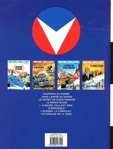 Verso de l'album Michel Vaillant L'Intégrale 9