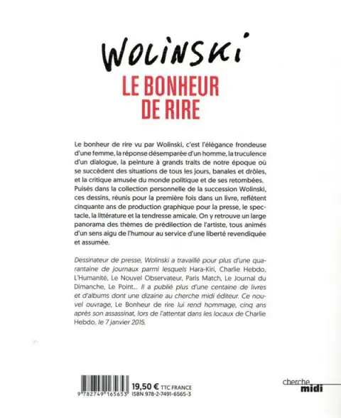 Verso de l'album Le bonheur de rire