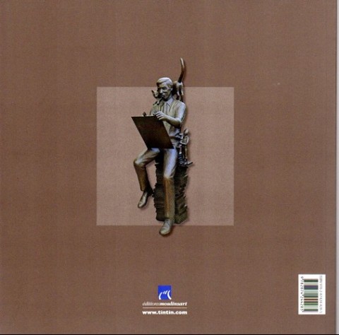 Verso de l'album Hergé & Tom Frantzen