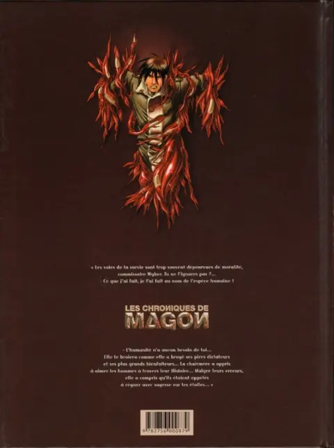 Verso de l'album Les Chroniques de Magon Tome 4 Exil