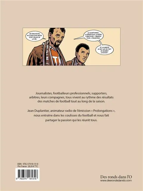 Verso de l'album Prolongations Passion et dépendance suivi de Transversale