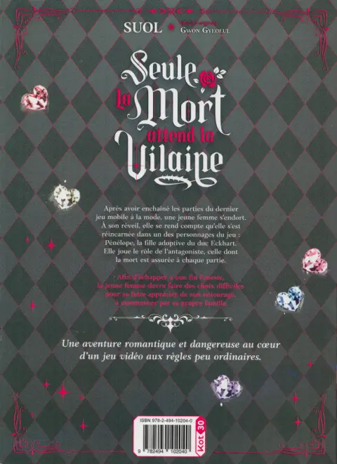 Verso de l'album Seule la Mort attend la Vilaine 1