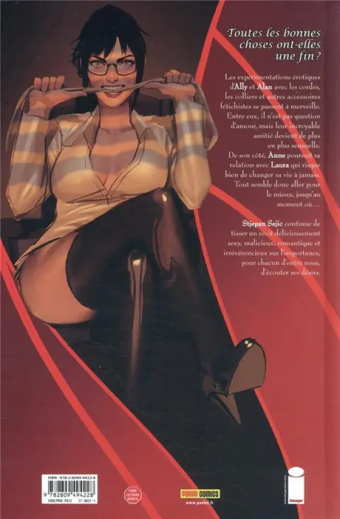 Verso de l'album Sunstone : Mercy Tome 2