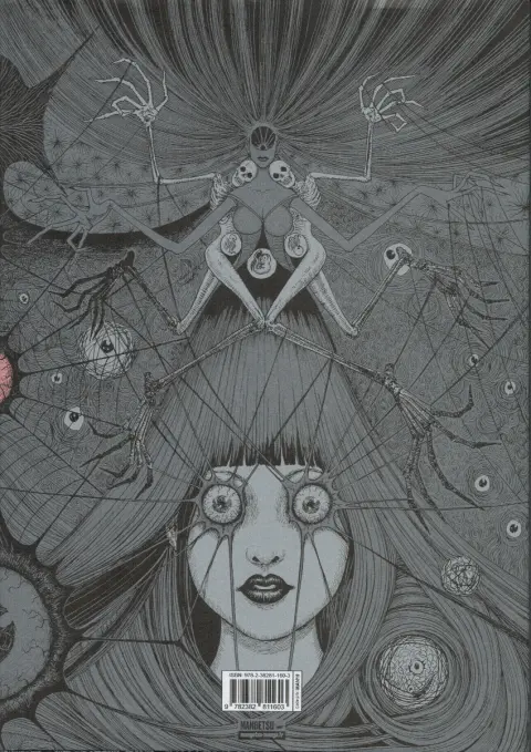 Verso de l'album Artbook - Junji Ito Artbook
