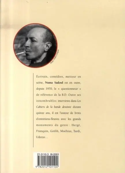 Verso de l'album Asterix et Cie