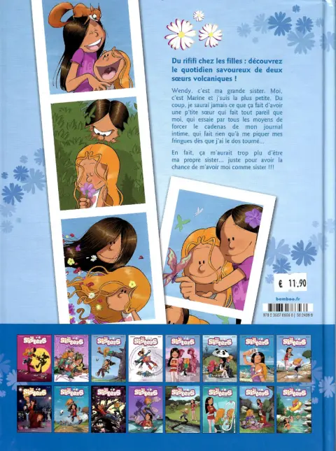 Verso de l'album Les Sisters Tome 3 C'est elle qu'a commencé
