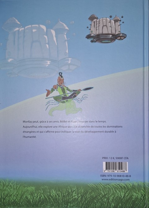 Verso de l'album Monfay 2 Monfay à Afrotopia