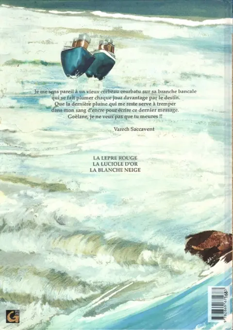Verso de l'album Les Croqueurs de sable Tome 3 La blanche neige