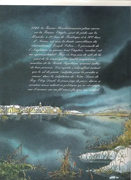 Verso de l'album Du sel de pierre sur le scalpel d'Eloy