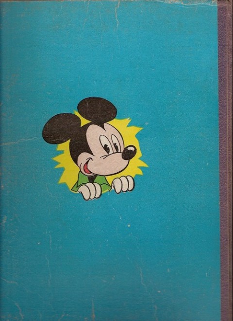 Verso de l'album Le Journal de Mickey Album N° 5