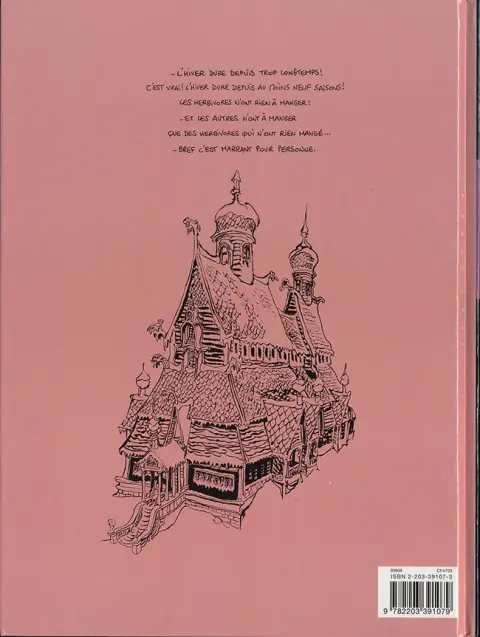 Verso de l'album La Femme floue Tome 1 La maison qui n'existe pas