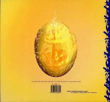 Verso de l'album Les Filles de Soleil N° 9