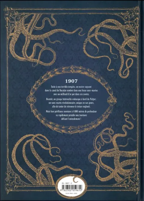 Verso de l'album Le Fulgur Tome 1 Au fond du gouffre