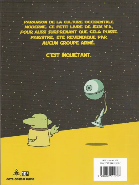 Verso de l'album La Guerre du retour contre attaque Games of la Guerre du retour contre-attaque
