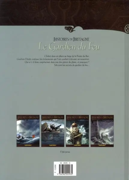 Verso de l'album Histoires de Bretagne Tome 4 Le gardien du feu - Partie 2