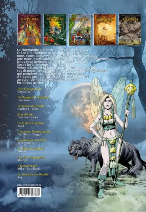 Verso de l'album Histoires et Légendes Normandes Tome 6 Démons et merveilles