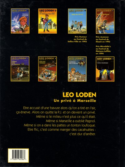 Verso de l'album Léo Loden Tome 9 Chaud beffroi