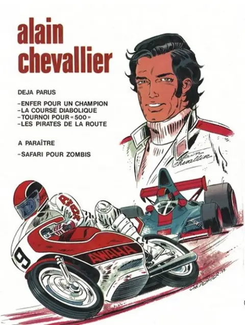 Verso de l'album Alain Chevallier Tome 4 Les pirates de la route