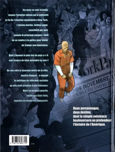 Verso de l'album Le Pouvoir des Innocents Tome 2 Trois Témoignages