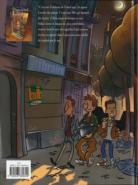 Verso de l'album Premières chaleurs Tome 1 Du mois de mai...