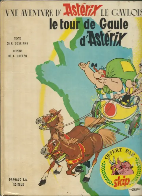 Couverture de l'album Astérix Tome 5 Le tour de Gaule d'Astérix