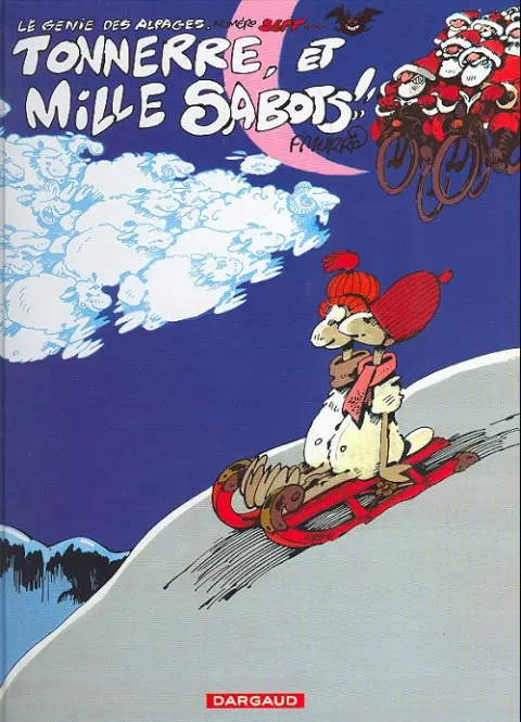Couverture de l'album Le Génie des Alpages Tome 7 Tonnerre, et mille sabots !!