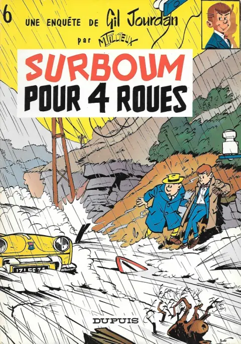 Couverture de l'album Gil Jourdan Tome 6 Surboum pour 4 roues