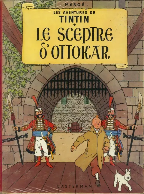 Couverture de l'album Tintin Tome 8 Le sceptre d'Ottokar
