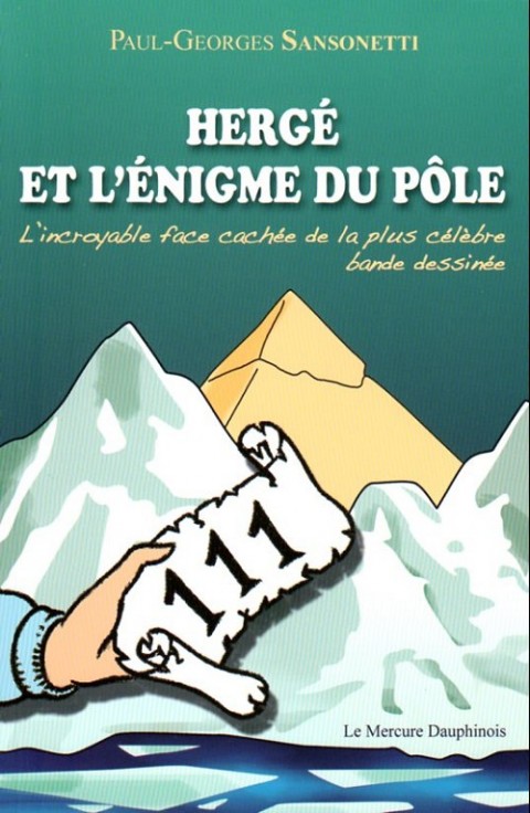 Couverture de l'album Hergé et l'énigme du pôle