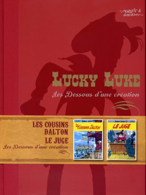 Couverture de l'album Lucky Luke Les Dessous d'une création Tome 22 Les Cousins Dalton - Le juge