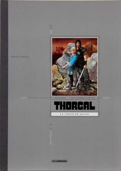 Couverture de l'album Thorgal Le choix de Jolan