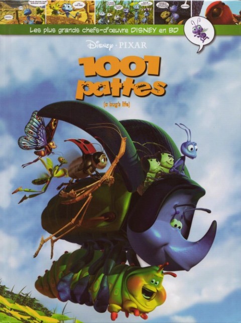Couverture de l'album Les plus grands chefs-d'œuvre Disney en BD Tome 29 1001 pattes