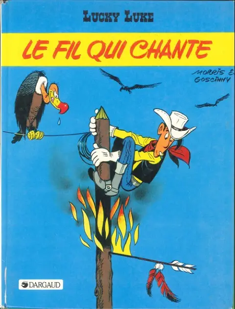 Couverture de l'album Lucky Luke Tome 46 Le fil qui chante
