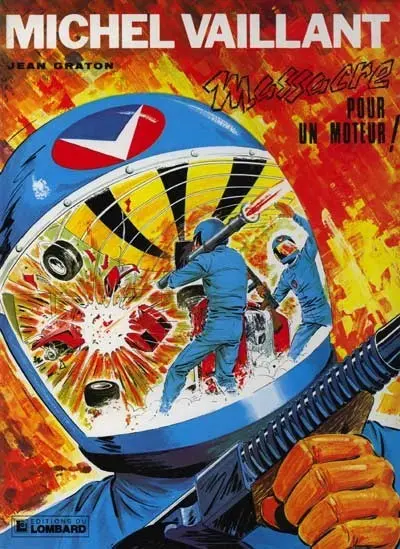 Couverture de l'album Michel Vaillant Tome 21 Massacre pour un moteur!
