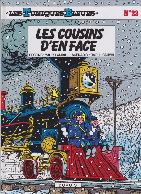 Couverture de l'album Les Tuniques Bleues Tome 23 Les cousins d'en face