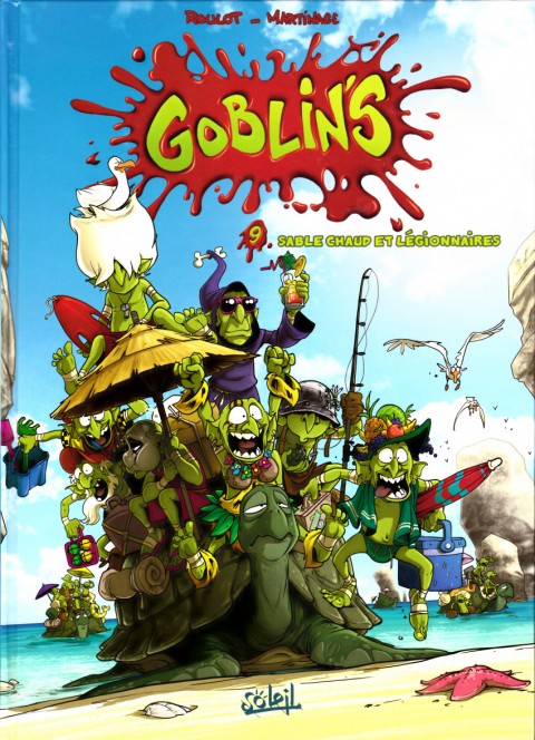 Couverture de l'album Goblin's Tome 9 Sable chaud et légionnaires