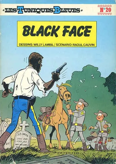 Couverture de l'album Les Tuniques Bleues Tome 20 Black face