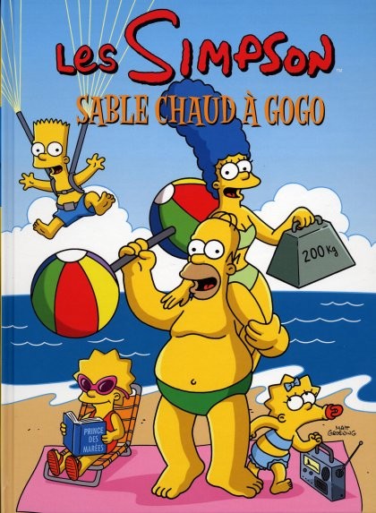 Couverture de l'album Les Simpson Tome 21 Sable chaud à gogo