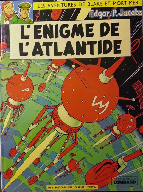 Couverture de l'album Blake et Mortimer Tome 6 L'Énigme de l'Atlantide