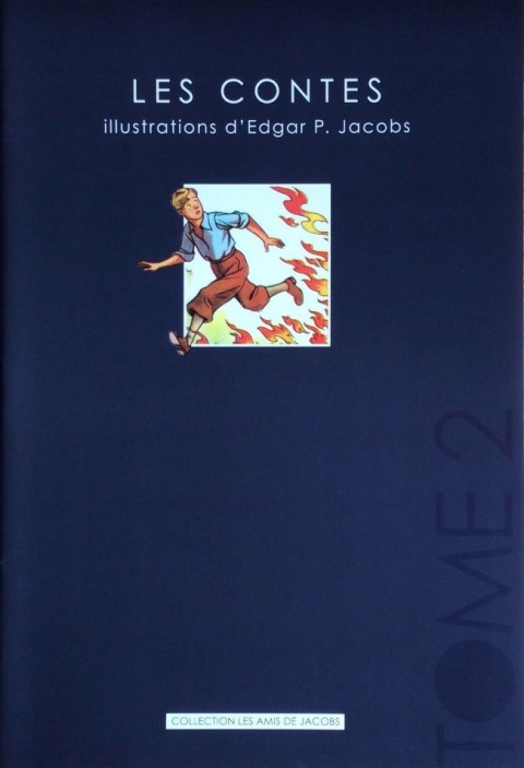Couverture de l'album Les Contes - Illustrations d'Edgar P. Jacobs Tome 2