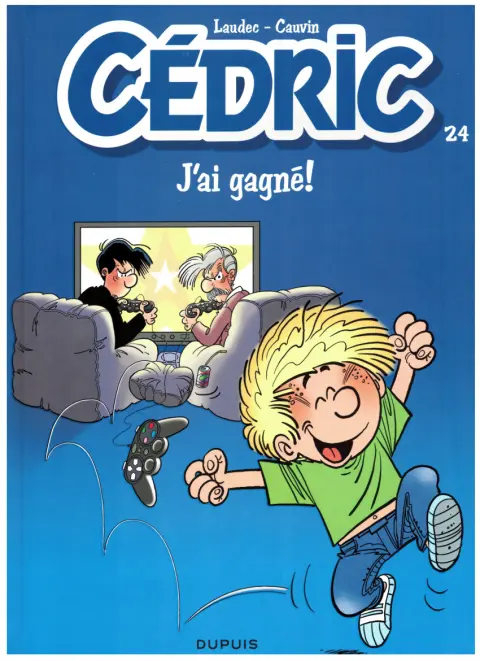 Couverture de l'album Cédric Tome 24 J'ai gagné !