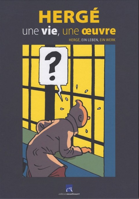 Couverture de l'album Hergé, une vie, une œuvre