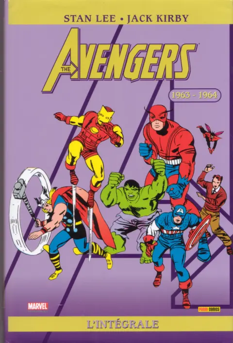 Couverture de l'album The Avengers - L'intégrale Tome 1 1963-1964