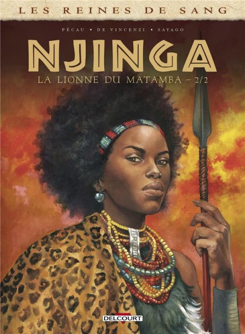 Couverture de l'album Les Reines de sang - Njinga, la lionne du Matamba 2/2
