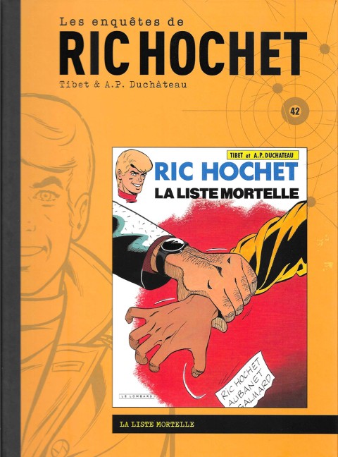 Couverture de l'album Les enquêtes de Ric Hochet Tome 42 La liste mortelle