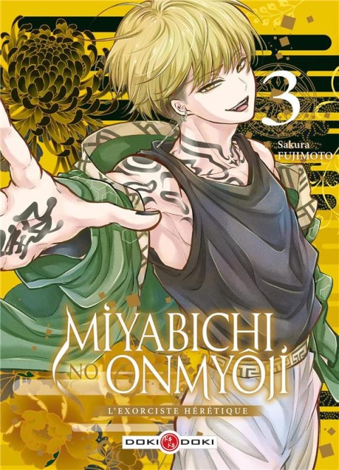 Couverture de l'album Miyabichi no onmyôji - L'Exorciste Hérétique 3